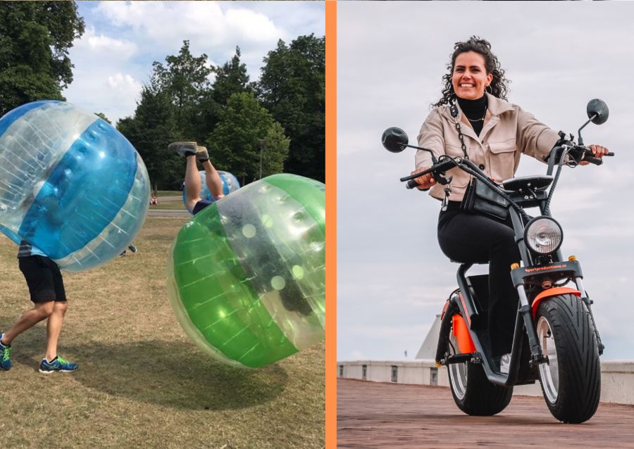 Bubbleball en E-Chopper Nijmegen